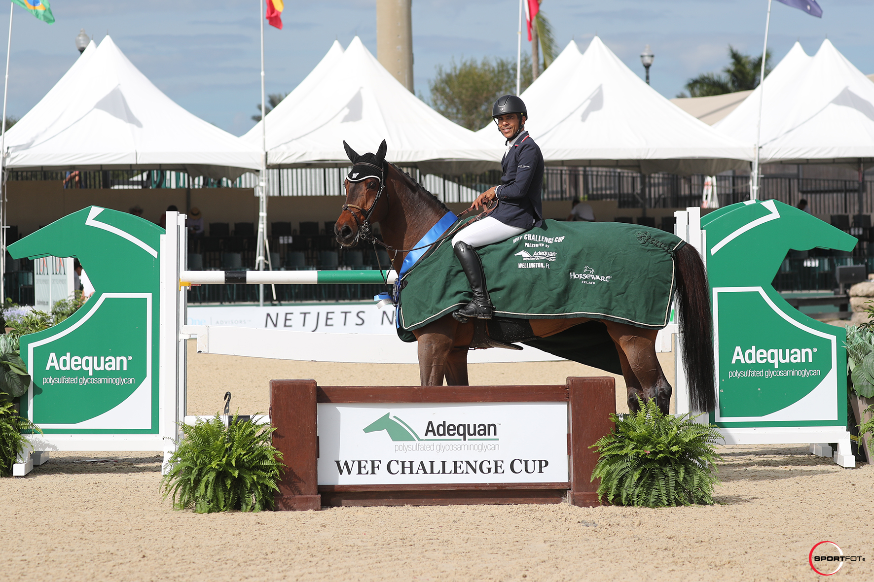 Hector Florentino and ABC Quantum Cruise Capture First Adequan WEF  Challenge Cup at 2022 Winter Equestrian Festival - The Plaid Horse Magazine