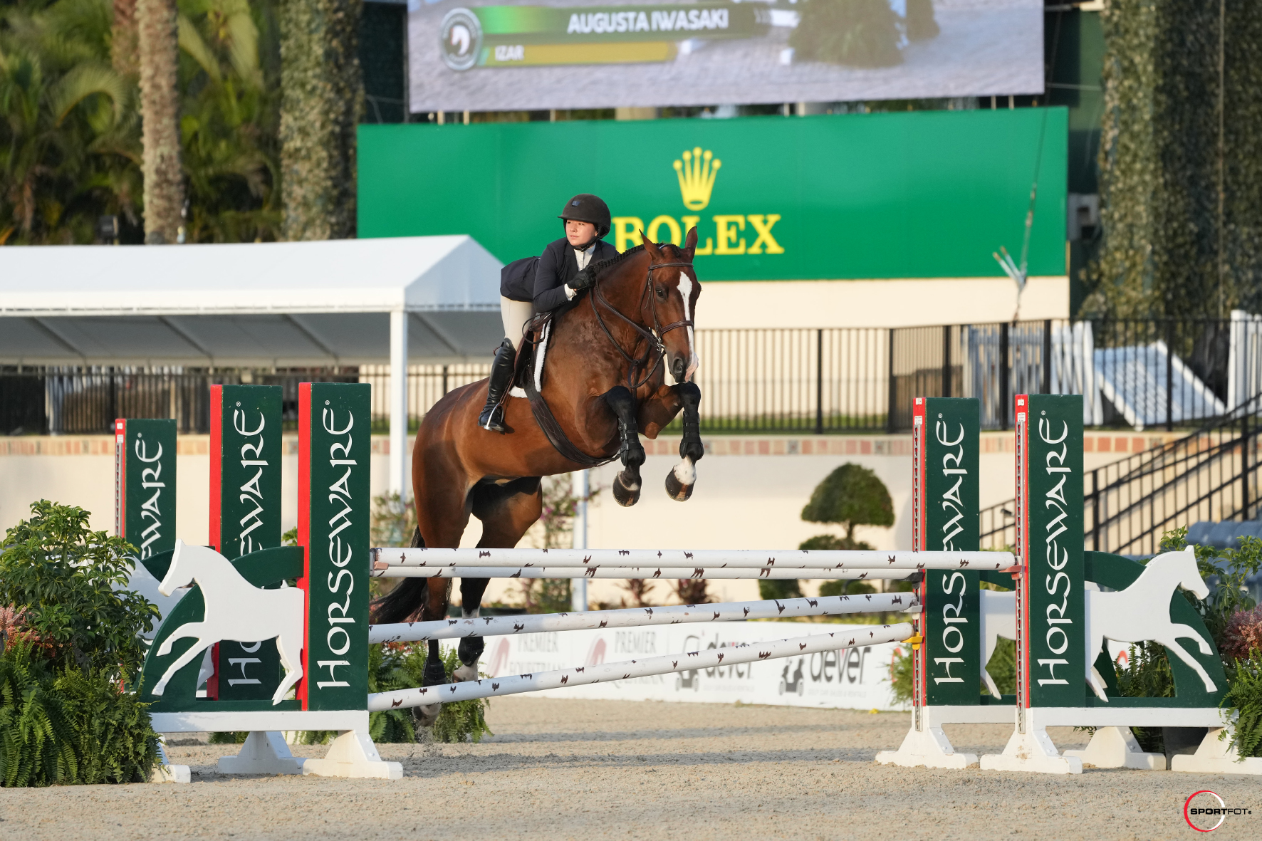 Luke Jensen and Jamaica Jump to Victory in 2022 WEF Equitation