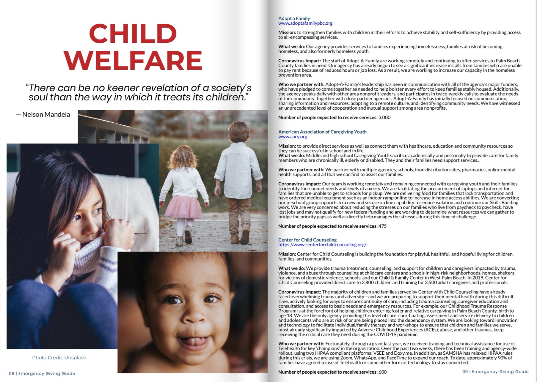 Emergency Guide - Child Welfare