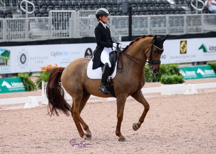 Morgan Barbançon & Habana Libre A winning the FEI Grand Prix Special CDI4*, presented by Palm Beach Equine Clinic. Photo © SusanJStickle.com