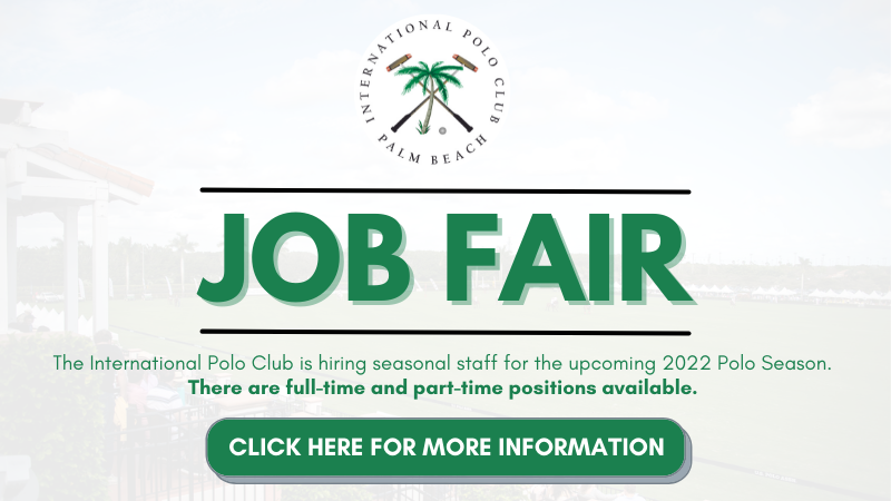 International Polo Club to host Job Fair